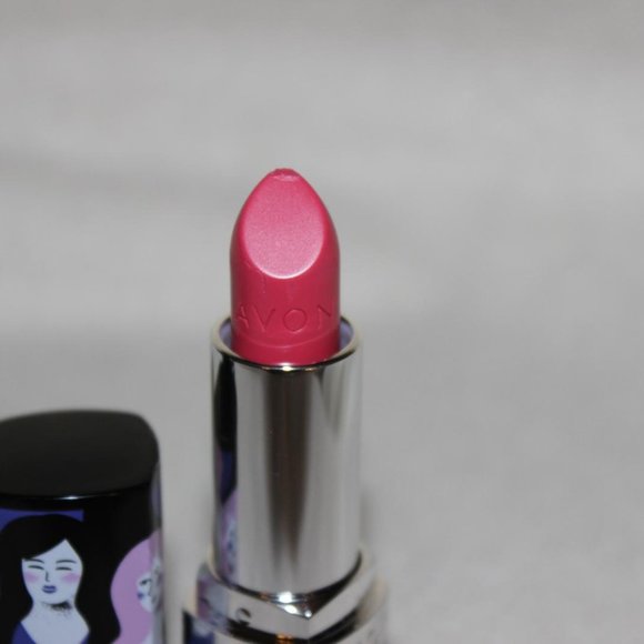 2 LOT NEW & SEALED AVON KISS OF HOPE NOURISHING LIPSTICK RASPBERRY ROSE - Picture 4 of 5